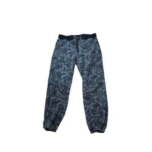 American Giant Pant Mens Size Medium Black Gray Camo Jogger Sweatpants USA Made